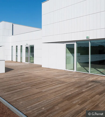 image offices decking thermoash by aafa architect