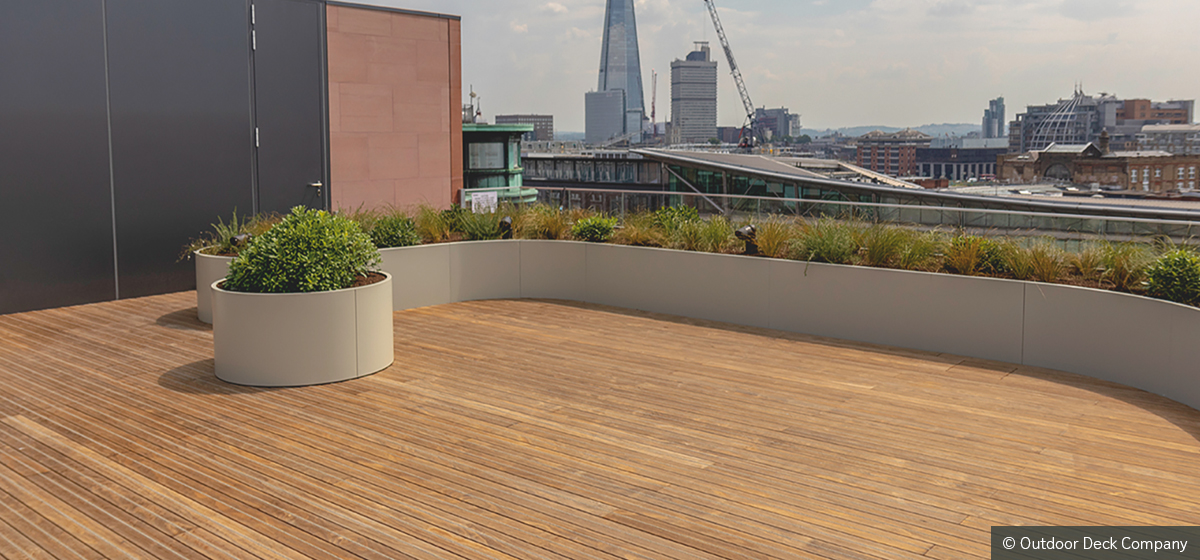 image public place london decking kebony by Outdoor Decking Company